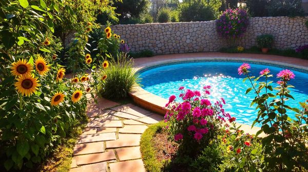 5 idées pour harmoniser votre jardin autour de la piscine