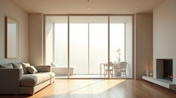 Baies vitrées de plain-pied : concilier lumière et discrétion
