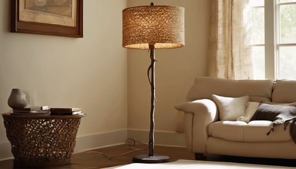 Boostez votre décoration avec un lampadaire artisanal unique