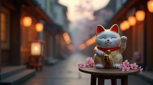 Comprendre la signification du maneki neko pour attirer la chance