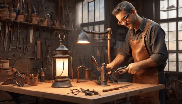 Fabriquer un lampadaire unique étape par étape
