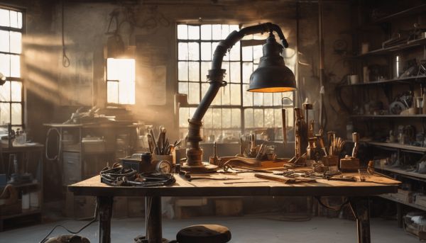 Fabriquez facilement votre lampadaire avec des matériaux récupérés