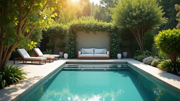Piscine et jardin : créer un espace de détente cohérent autour du bassin