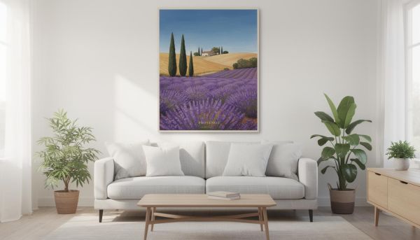 Pourquoi choisir l'affiche de la région de Provence pour votre décoration murale ?