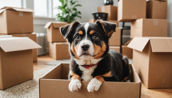 Comment préparer vos animaux de compagnie pour un déménagement lourd