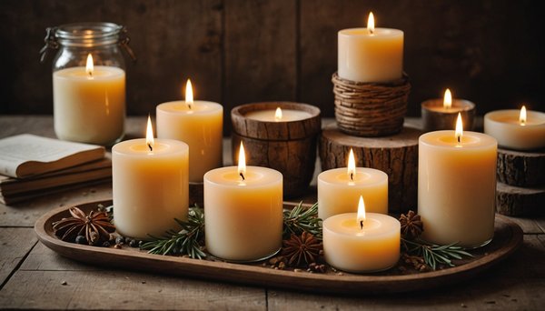 Bougies artisanales : Élégance naturelle et savoir-faire